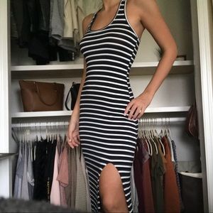 Striped Maxi Dress